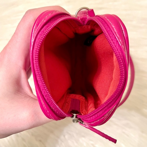 Coach Patent Leather Berry Colored Wristlet - Picture 7 of 7